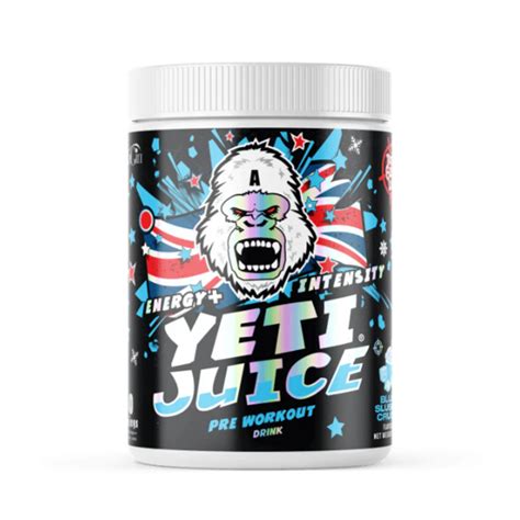 Gorillalpha Yeti Juice Pre Workout 480g Sports Supplements Plymouth