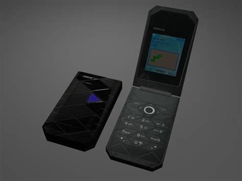 3d model nokia 7070 prism