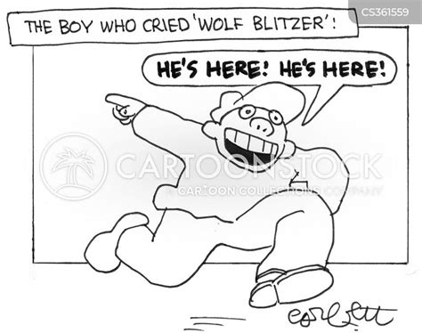 Boy Who Cried Wolf Cartoon