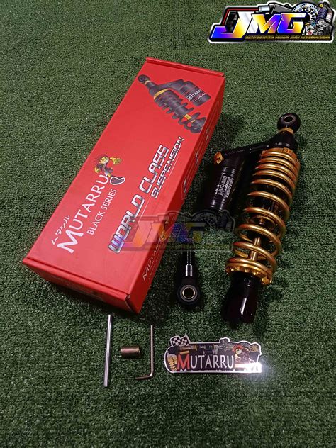 MUTARRU REAR SHOCK MOTO GP BLACK SERIES 285 310MM W TANK ADJUSTABLE