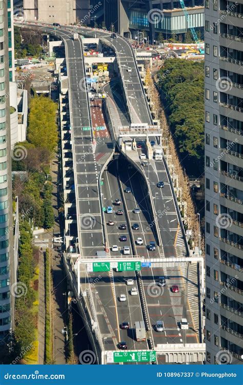 Aerial View of Highway in Tokyo, Japan Editorial Photography - Image of ...