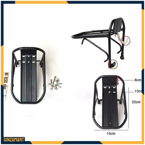 Jual Aksesoris Sepeda Rak Pannier Depan Sepeda Rack Boncengan