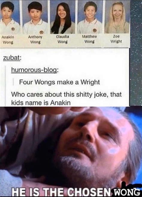 The chosen Wong has arrived | /r/PrequelMemes | Prequel Memes | Know Your Meme