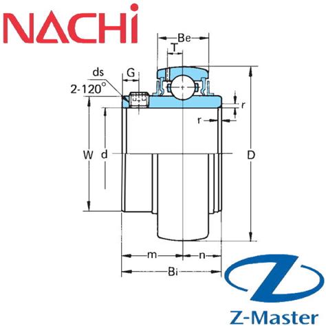 UC210 Nachi купить корпусной подшипник UC210
