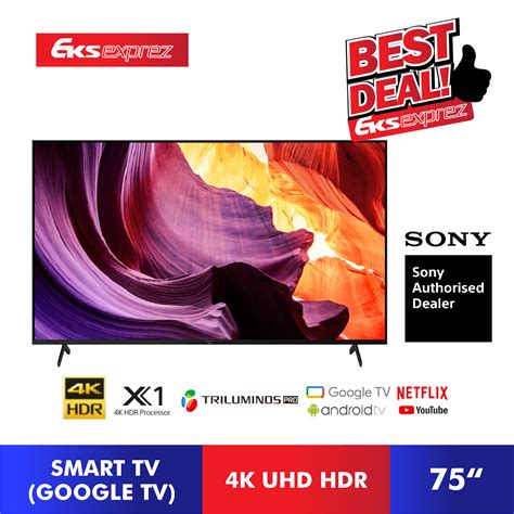 Sony 75" X80K KD-75X80K 4K Ultra HD | High Dynamic Range (HDR) | Smart ...