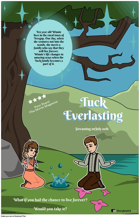 Movie Poster of Tuck Everlasting Storyboard by lauren