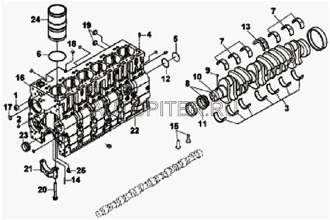 Купить ТОЛКАТЕЛЬ КЛАПАНА двигатель EQB140/210-20EQB125-20, С2 3931623 ...