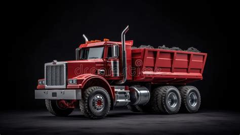 Dump Truck Red Stock Illustrations 717 Dump Truck Red Stock