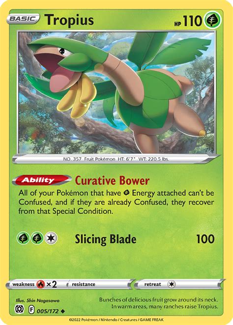 Tropius · Brilliant Stars Brs 005 ‹ Pkmncards