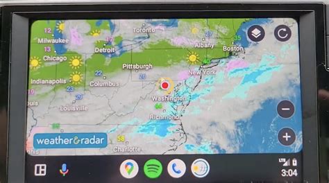 Big News for Android Auto as the First Full Weather App Is Now