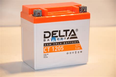 Рекомендуем - Аккумуляторная батарея 12V 5AH YTX5L-BS (114x69x106 ...