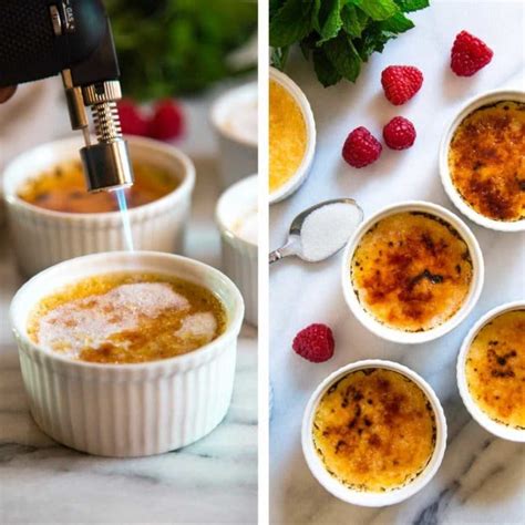 Creme Brulee Is A Classic French Dessert With A Rich Custard Topped