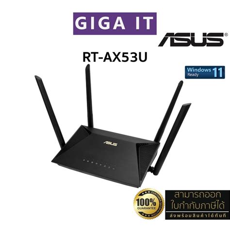 Asus Rt Ax U Ax Dual Band Wifi Ax Router Wifi