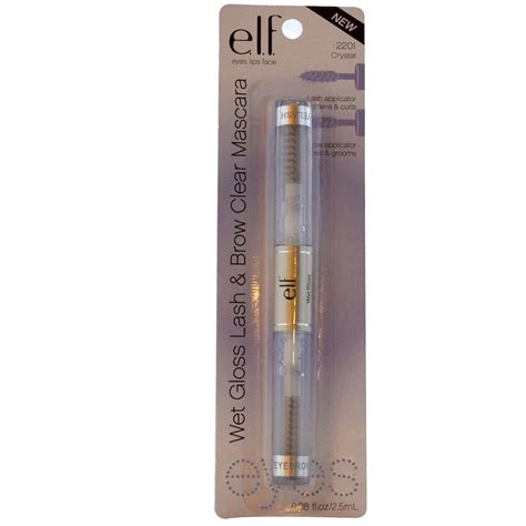 Elf Wet Gloss And Brow Clear Mascara Crystal 008 Fl Oz 25 Ml Iherb