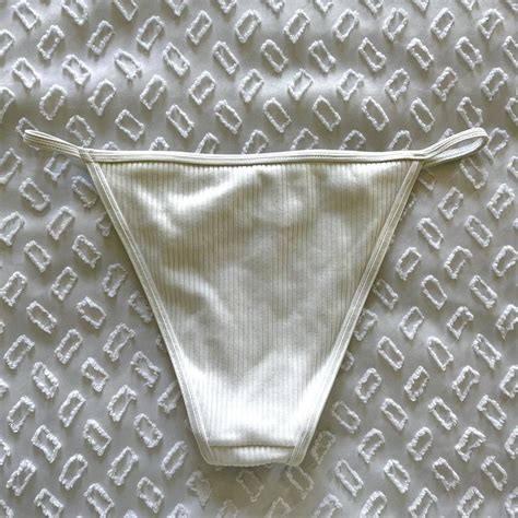 White La Hearts Pacsun Bikini Bottoms Worn A Couple Depop