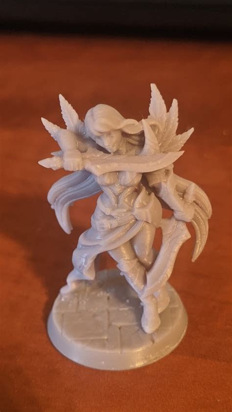 3d Printable Valeen Female Blade Dancer 32mm Dnd By Rn Estudio