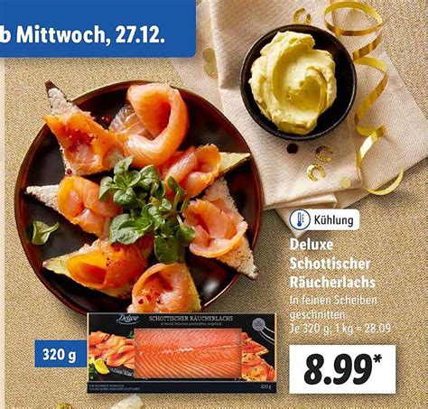 Deluxe Schottischer Räucherlachs Angebot bei Lidl 1Prospekte de