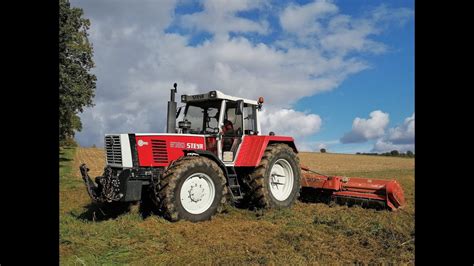 Steyr Turbo Kuhn Rm Mulchger T Maisstoppeln Mulchen