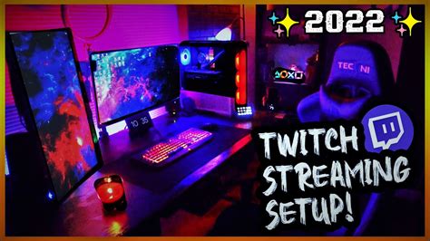 My Gaming Streaming Setup Tour Youtube