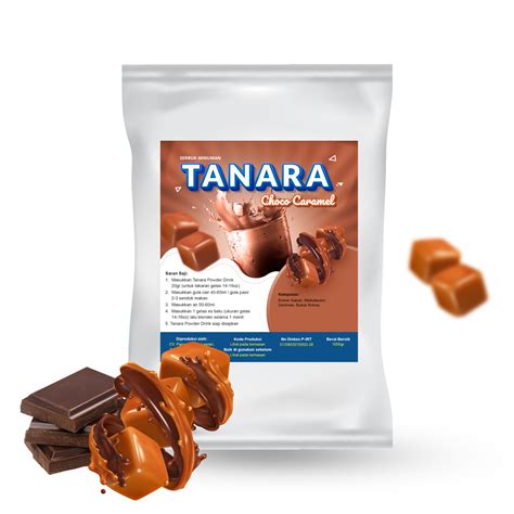 bubuk choco caramel tanara powder