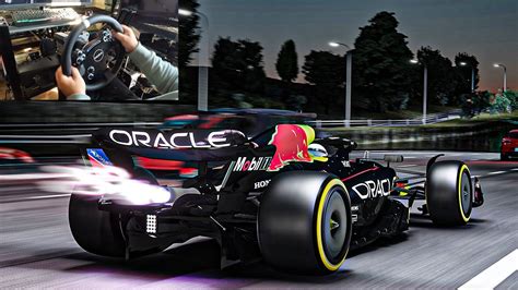 Insane 2023 F1 Car In Traffic Redbull Assetto Corsa Moza R9 Youtube