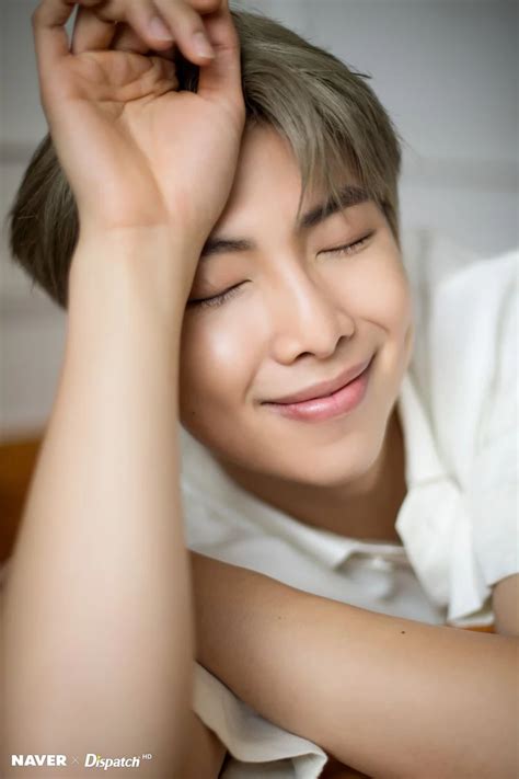 BTS RM White Day Special Photo Shoot By Naver X Dispatch Kim