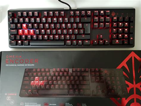 Купить Клавиатура HP OMEN Encoder Gaming BWN механическая (USB, LED ...