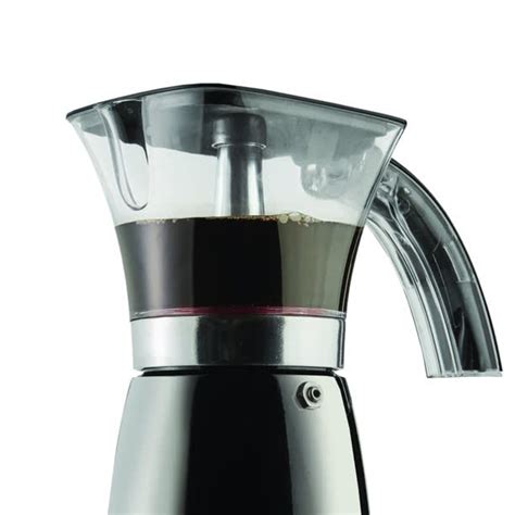 Brentwood Electric Moka Pot Espresso Machine 6 Cup TS 118S Oikos Center