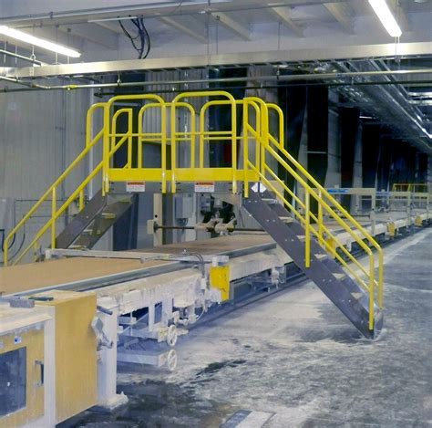 Crossover Stairs For Manufacturing Plant ErectaStep