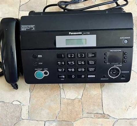 Факс panasonic kx-ft982 | Festima.Ru - Мониторинг объявлений