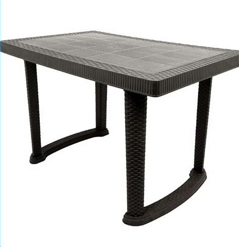 Black Rectangular Plastic Dining Table At Rs 1400 Ernakulam ID