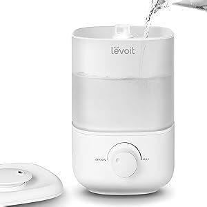 LEVOIT Top Fill Humidifier For Bedroom 2 5L Tank For Large Room Easy