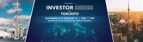 investorevents investor series  toronto