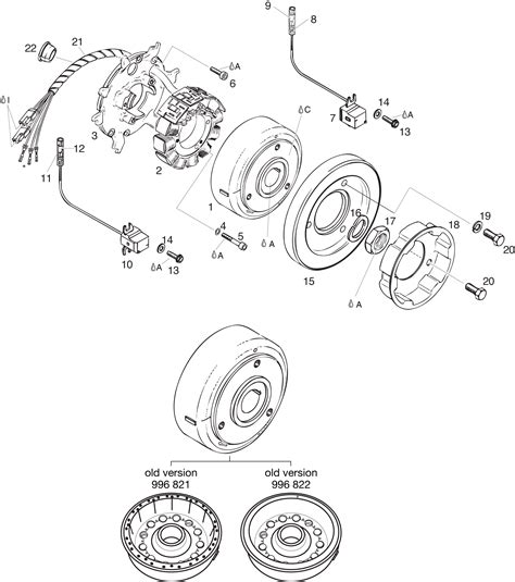 582 Ul Mod 90 99 Ducati Magneto Generator 12v 170w Starting Pulley 582ul 2 Stroke Parts