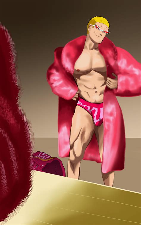 Doflamingo fanart (artist: me, painpeul4u) : r/baramanga