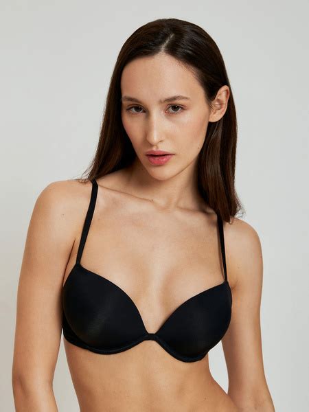 Бюстгальтер Женский Infinity Lingerie пуш ап размер 70A черный Полиамид Повседневный Китай