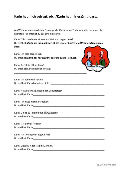 Sätze mit ob dass English ESL worksheets pdf doc