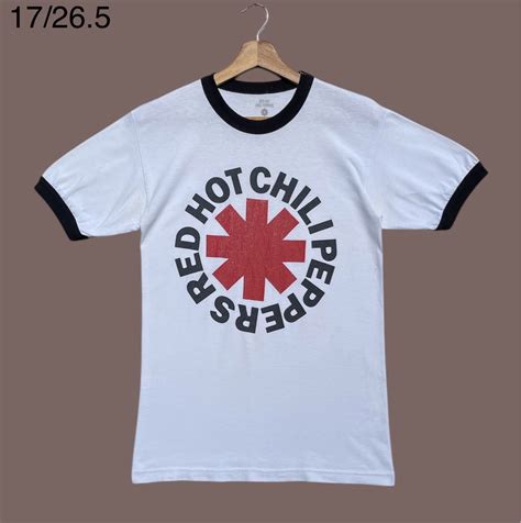 Red Hot Chili Peppers Men S Fashion Tops Sets Tshirts Polo Shirts On Carousell