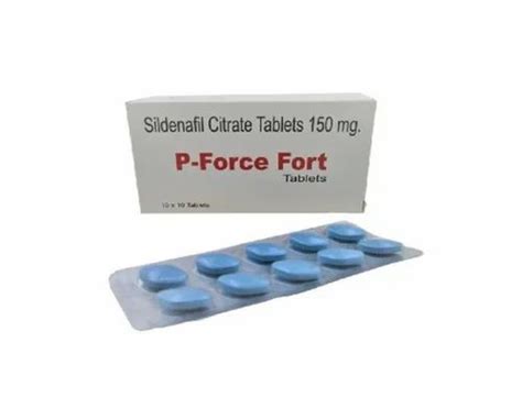 P Force Fort Mg Sildenafil Citrate Tablets At Rs Box