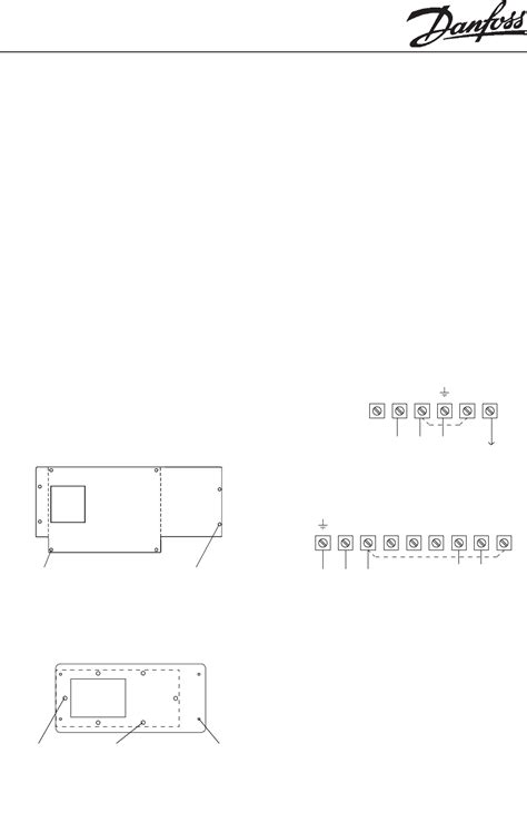 Handleiding Danfoss 851 Pagina 1 Van 2 Engels