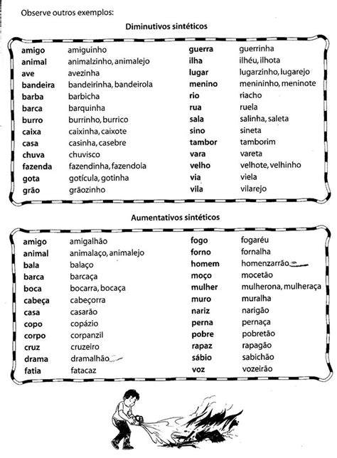 Aumentativo De Estrela - lista de aumentativo e diminutivo 3 ano - Resultados Yahoo Search da ...