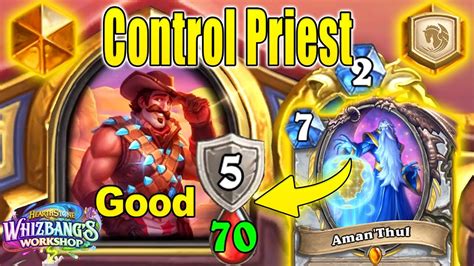 My 75HP Control Priest Deck After NERFS Patch Is Better Than Ever