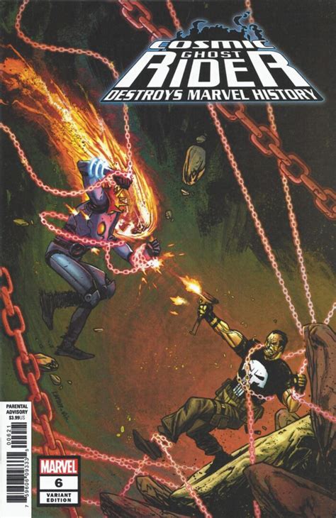 Cosmic Ghost Rider Destroys Marvel History Cover B Nm Androids