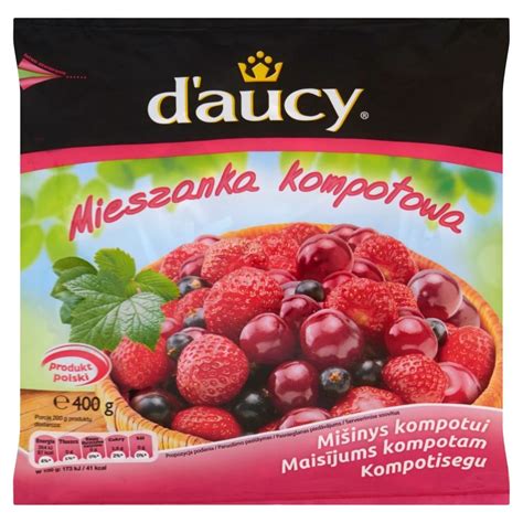 d aucy Mieszanka kompotowa 400 g Zakupy online z dostawą do domu