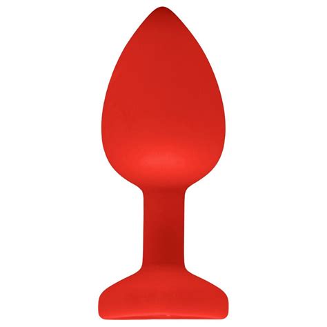 Plug Anal Silicone Pedra Coração P Vipmix Gall