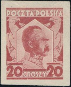 Stamp Marshal Józef Pilsudski 1867 1935 Poland Jozef Pilsudski Pol