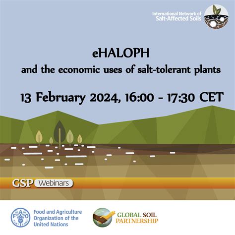 Insas Webinar Ehaloph And The Economic Uses Of Salt Tolerant Plants