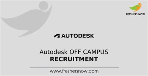 Autodesk Off Campus 2024 Recruitment Drive For Freshers