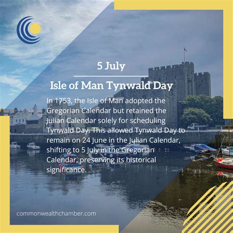 isle  man tynwald day commonwealth chamber  commerce