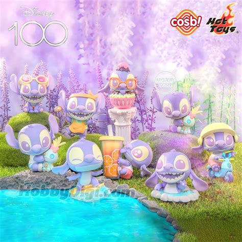 Hot Toys Cosbi 盲盒迷你珍藏人偶系列 CBX297 迪士尼100週年 史迪仔夢幻紫色系列 隨機1款 HobbyDigi 電購網